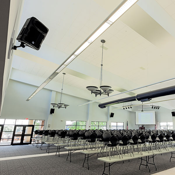 Grand Finale Pro Commercial Projector Lighting Sound Install